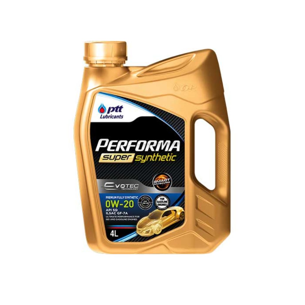 Engine Oil PTT Super Synthetic 0W-20 Performa 4L